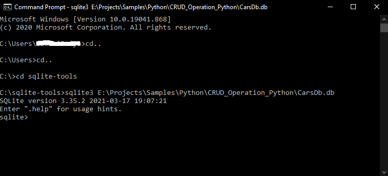 Python Crud Operations With Sql Database