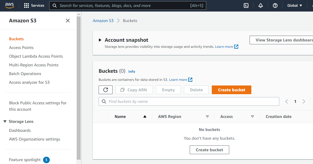 Create an AWS S3 Bucket, Upload, Download and Delete File Using AWS Console