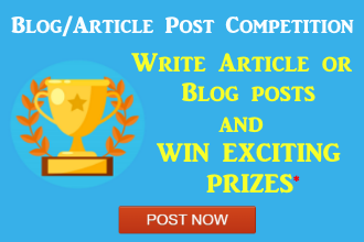 Blog Post Competition