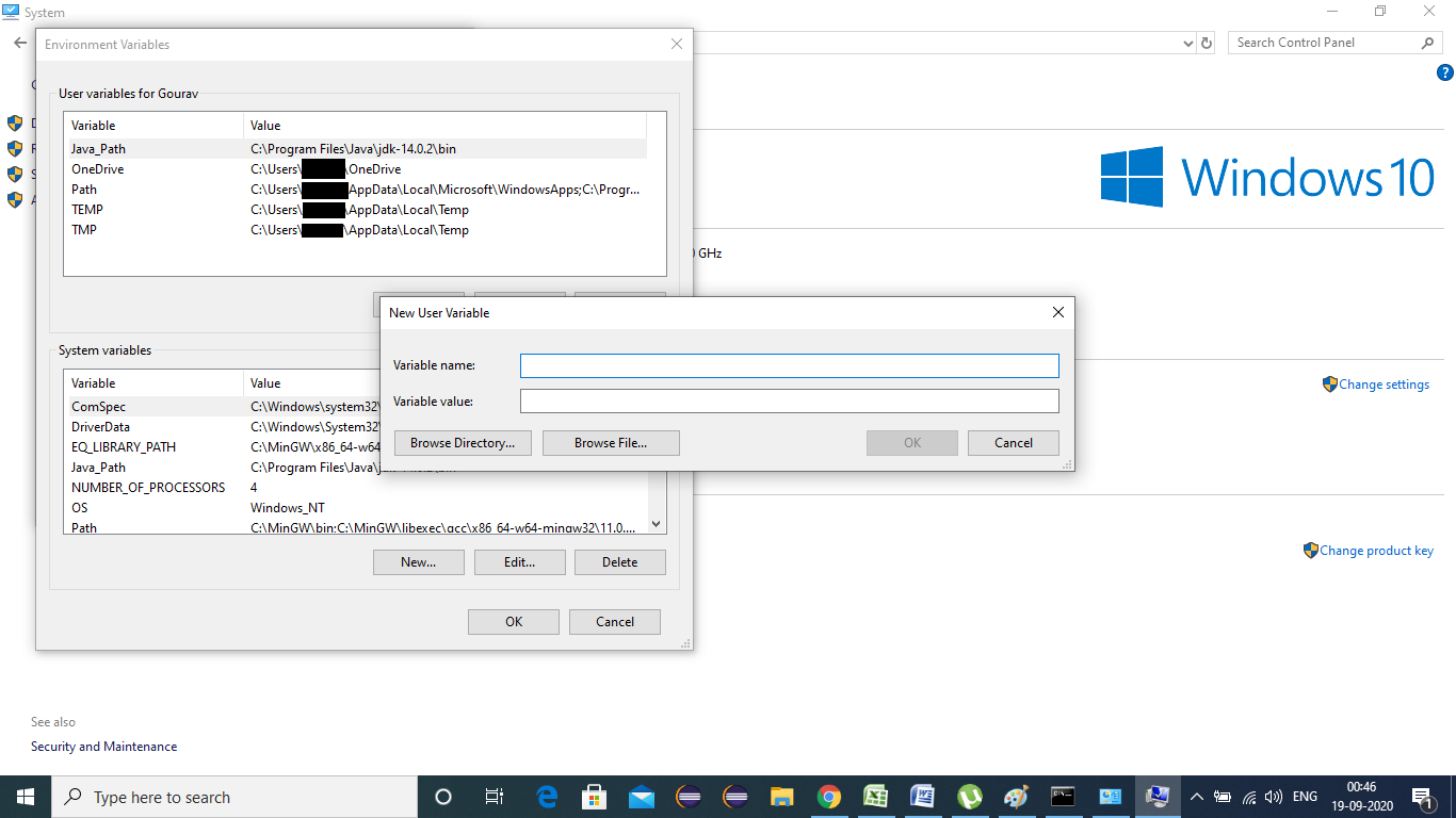 Java Environment Setup (Local and Permanent)